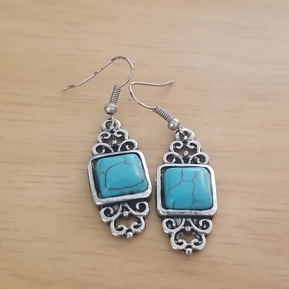 Turquoise earrings